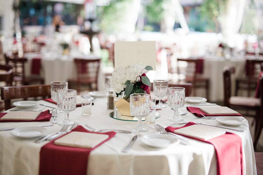 Pink And Velvet Garden Wedding