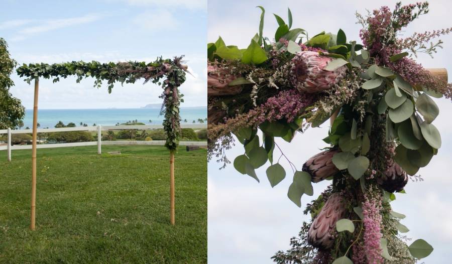 Lush Hawaiian Ranch Wedding