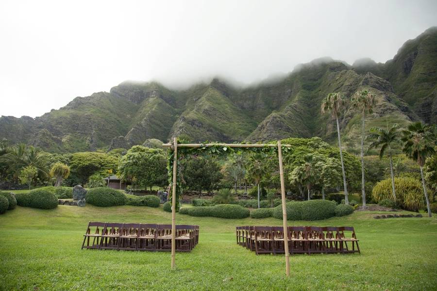 Lush Hawaiian Ranch Wedding