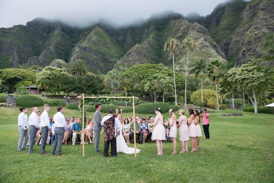 Lush Hawaiian Ranch Wedding