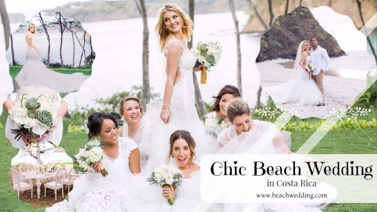 Chic Beach Wedding in Costa Rica