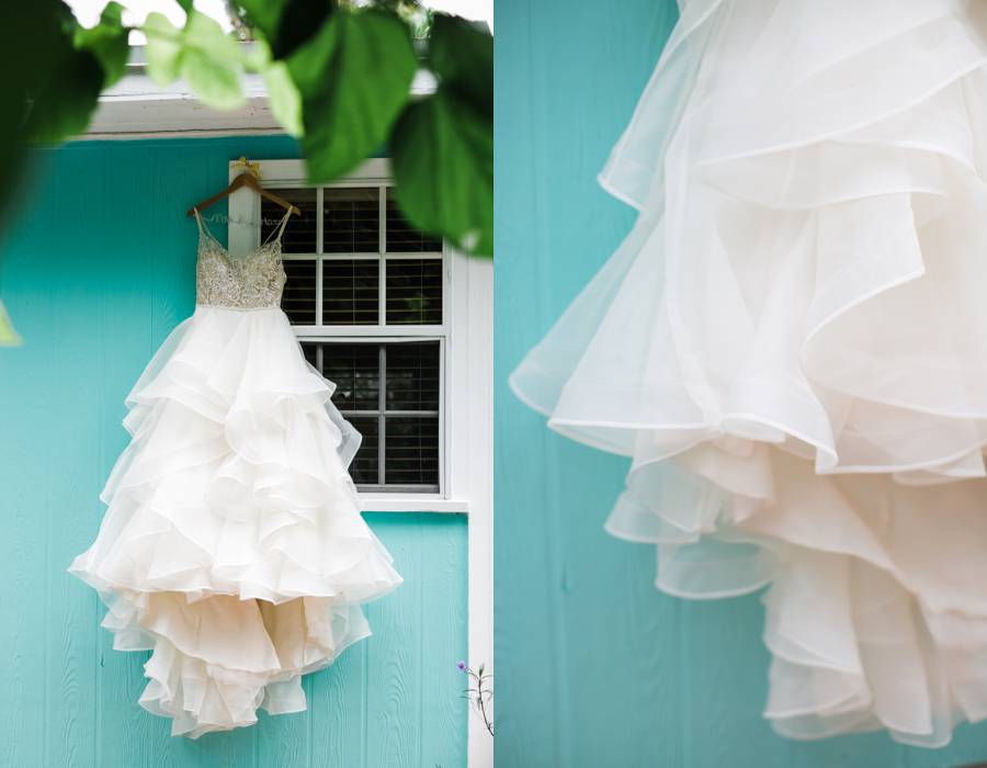 Tropical Beach Cottage Wedding