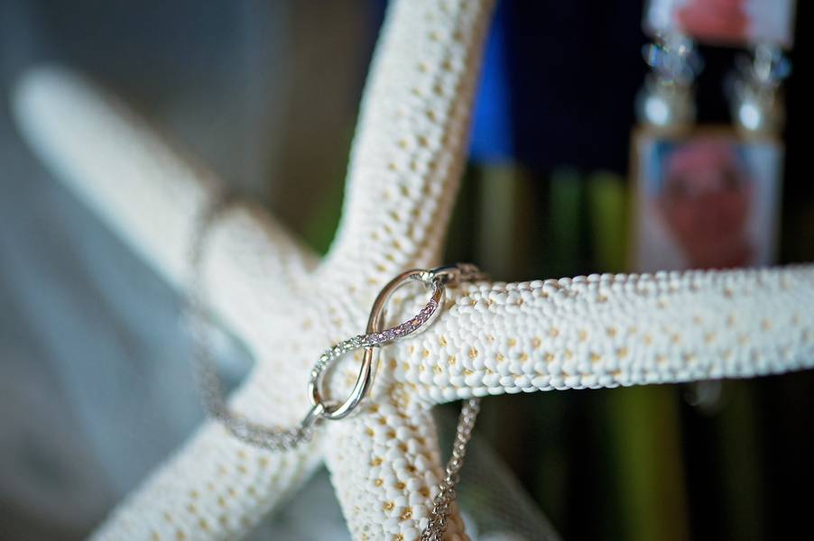 Pink and Navy Nautical Beach Wedding