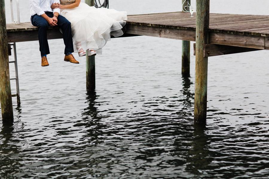 Tropical Beach Cottage Wedding