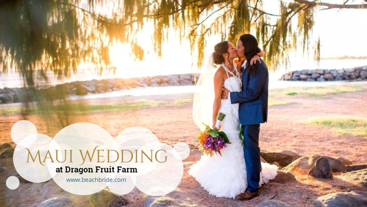 Maui Wedding at Dragon Fruit Farm