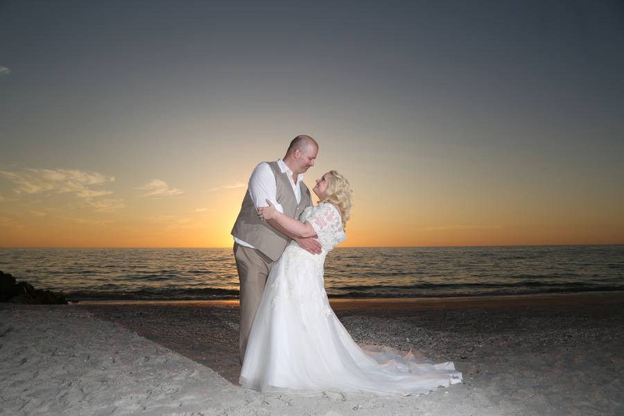 Intimate Beach Wedding