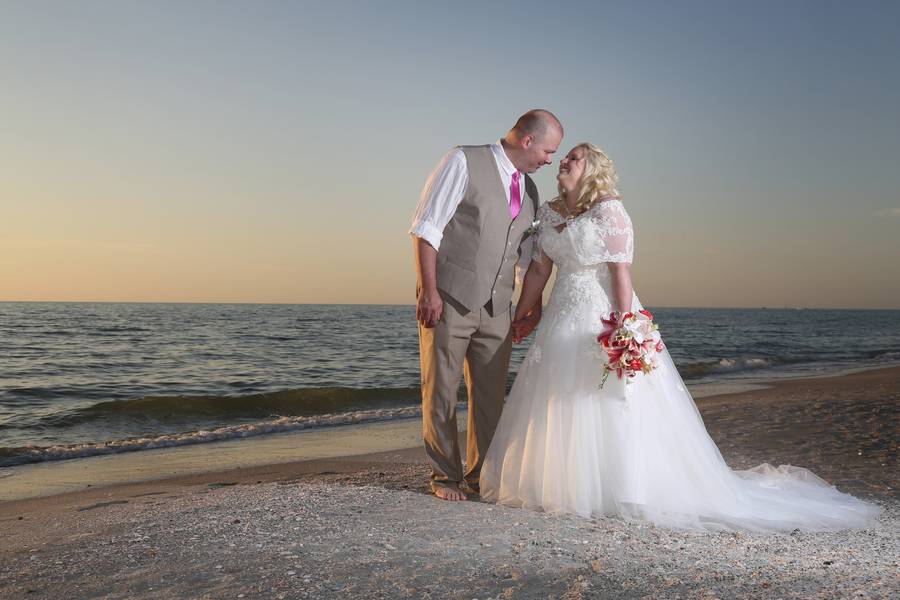 Intimate Beach Wedding