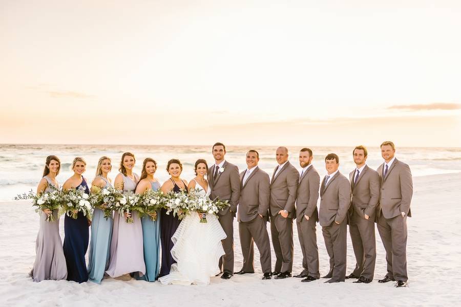 Modern Coastal Wedding