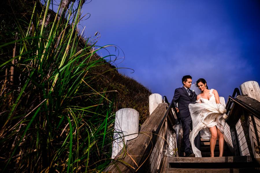 Alice in Wonderland Themed Destination Wedding in Big Sur