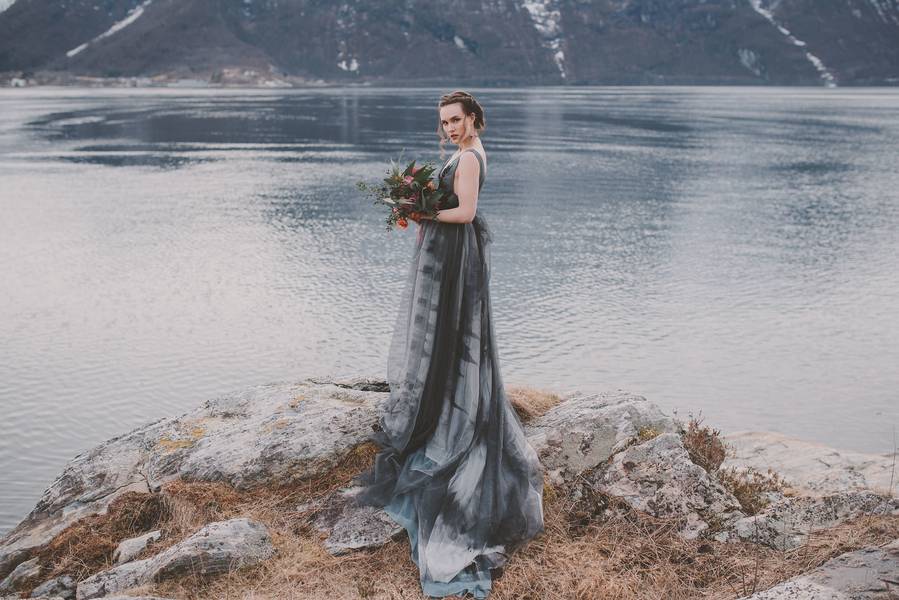 Moody Chic Styled Shoot in Norway