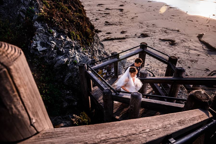 Alice in Wonderland Themed Destination Wedding in Big Sur