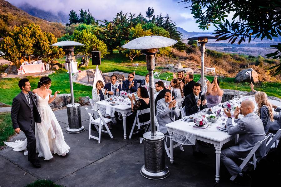 Alice in Wonderland Themed Destination Wedding in Big Sur