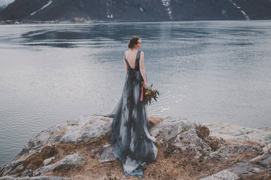 Moody Chic Styled Shoot in Norway