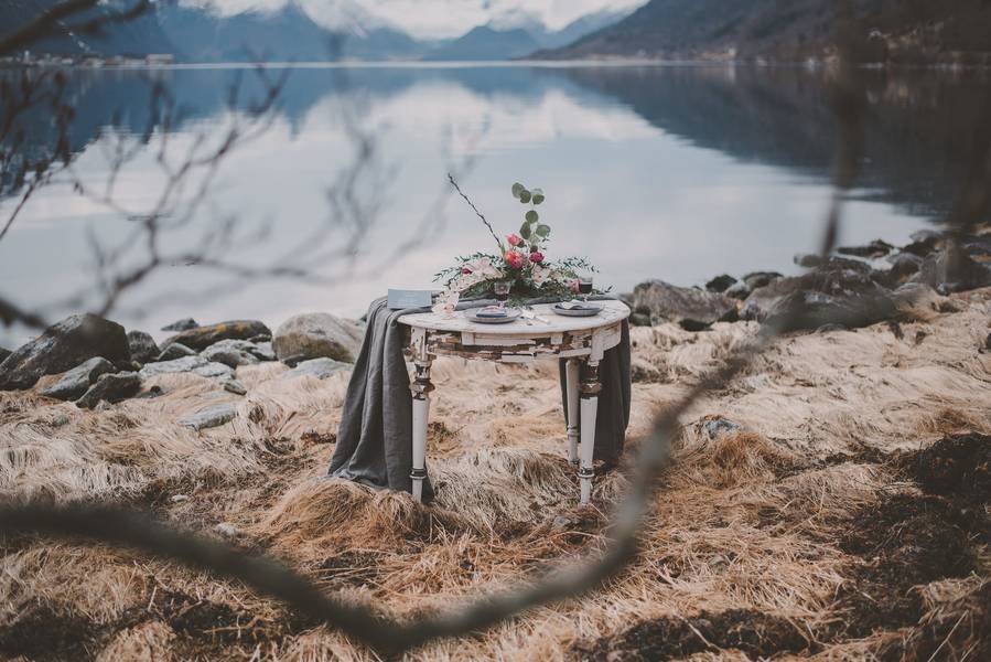 Moody Chic Styled Shoot in Norway