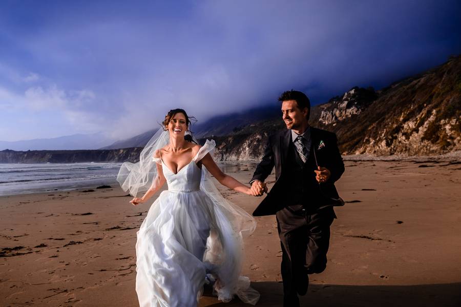 Alice in Wonderland Themed Destination Wedding in Big Sur