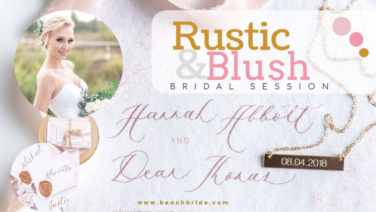 Rustic & Blush Bridal Session- High Point Equestrian