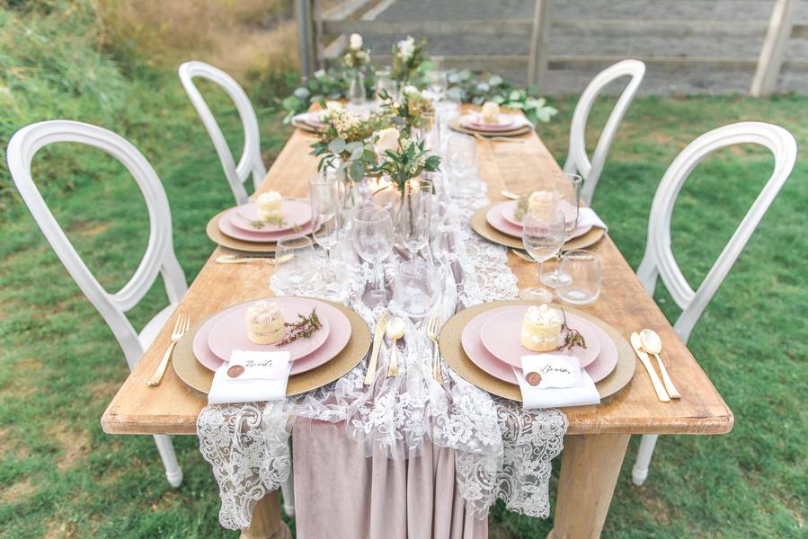 Rustic & Blush Bridal Session  High Point Equestrian