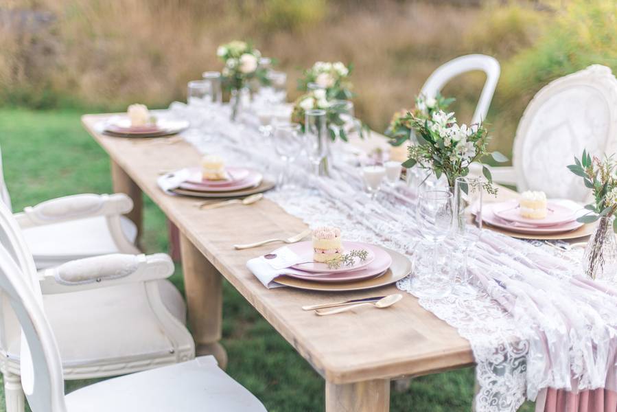 Rustic & Blush Bridal Session  High Point Equestrian