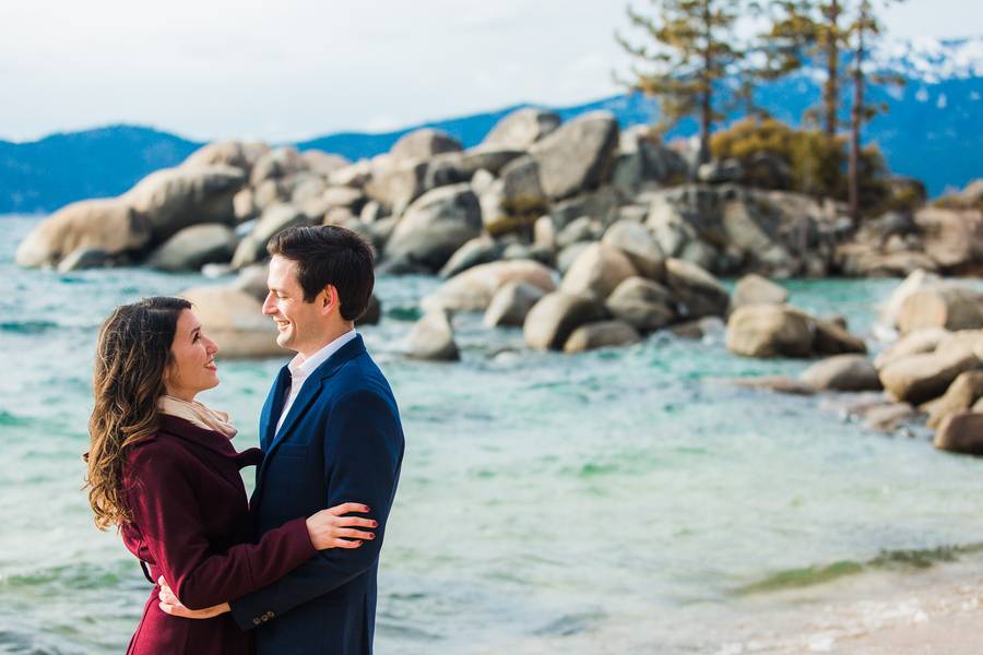 Sand Harbor Engagement Session