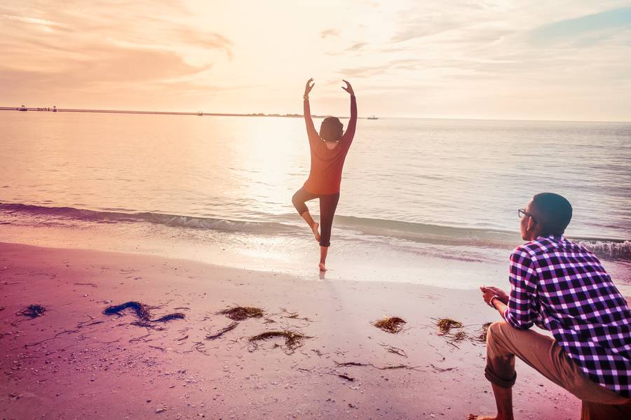 Surprise Private Island Engagement