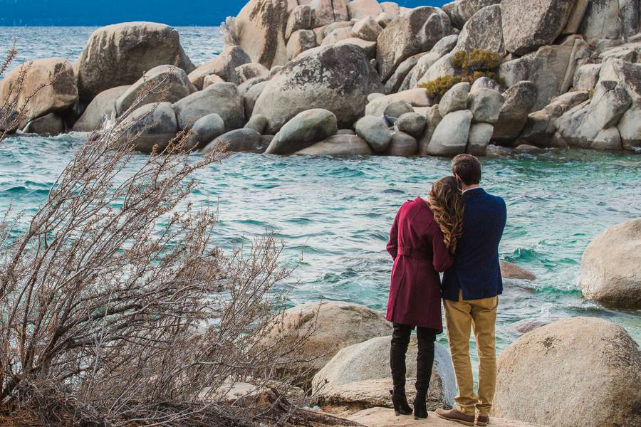 Sand Harbor Engagement Session