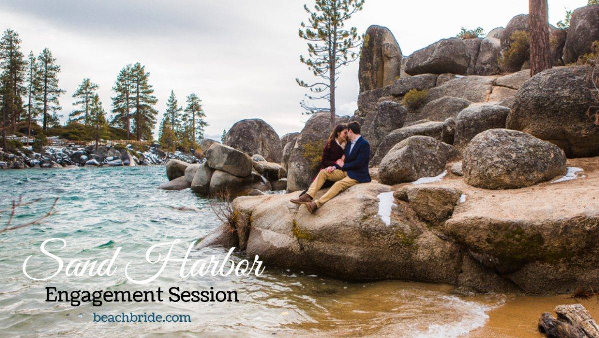 Sand Harbor Engagement Session