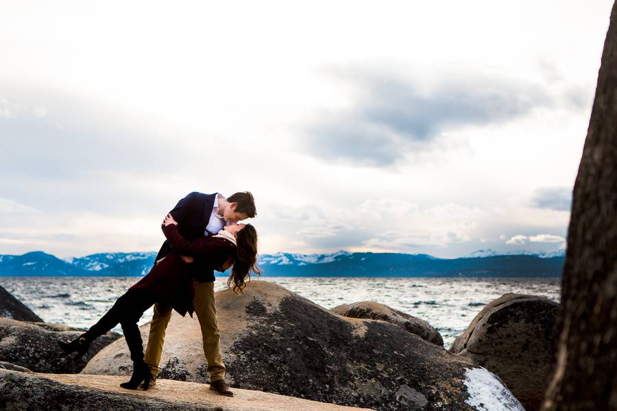 Sand Harbor Engagement Session