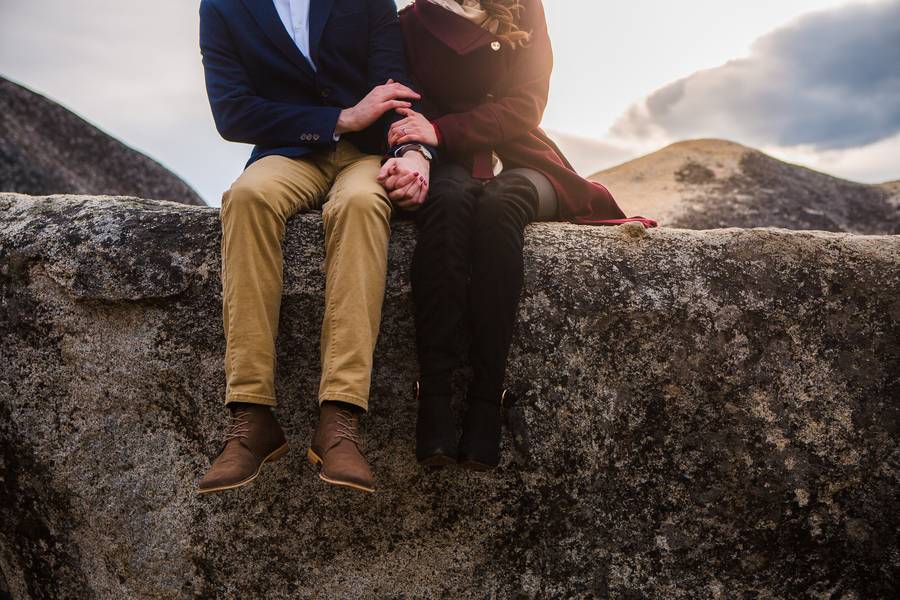 Sand Harbor Engagement Session