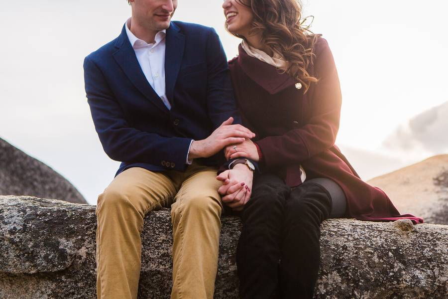 Sand Harbor Engagement Session