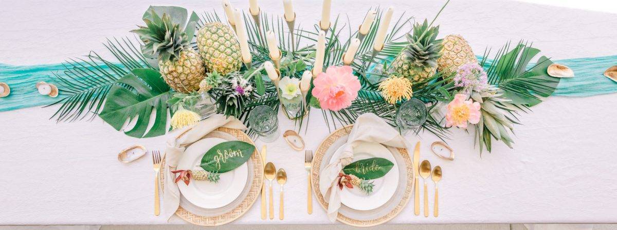 Tropical Summer Inspired Styled Shoot