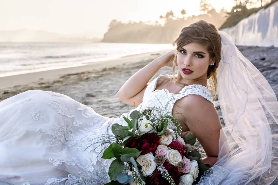 Butterfly Beach Four Seasons Bridal Session