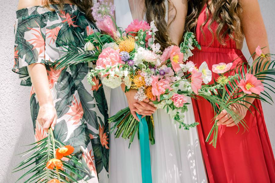 Tropical Summer Inspired Styled Shoot