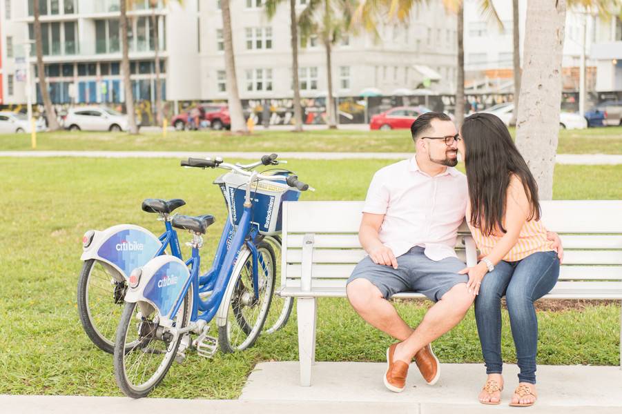 Romantic Oceanside Engagement Session