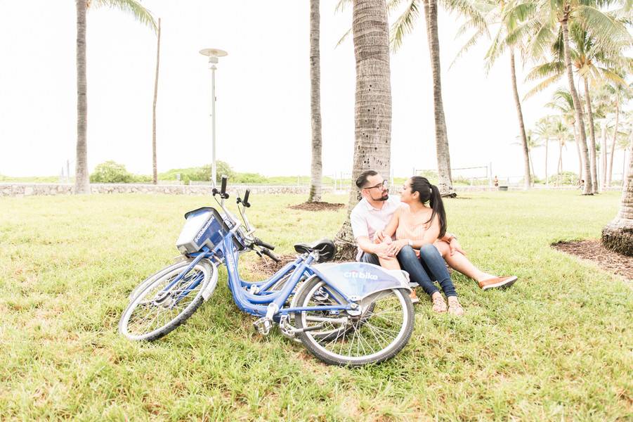 Romantic Oceanside Engagement Session