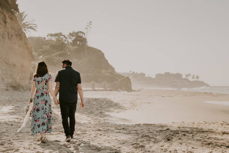 Epic Surprise Daytime Beach Proposal