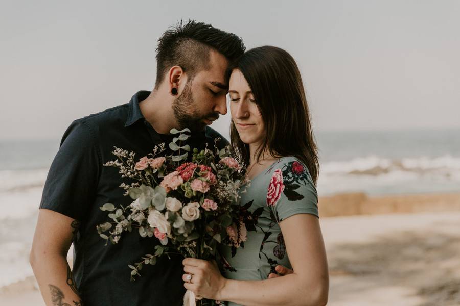 Epic Surprise Daytime Beach Proposal