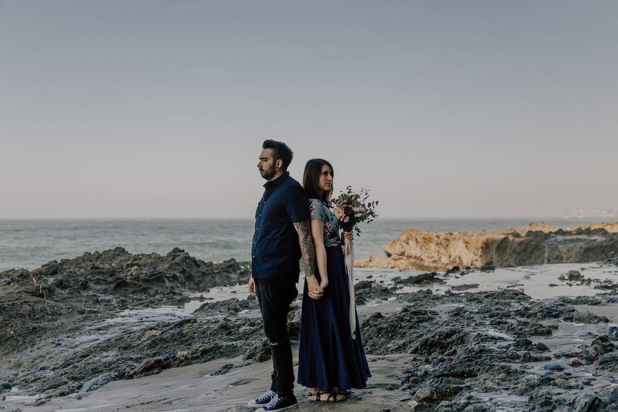 Epic Surprise Daytime Beach Proposal