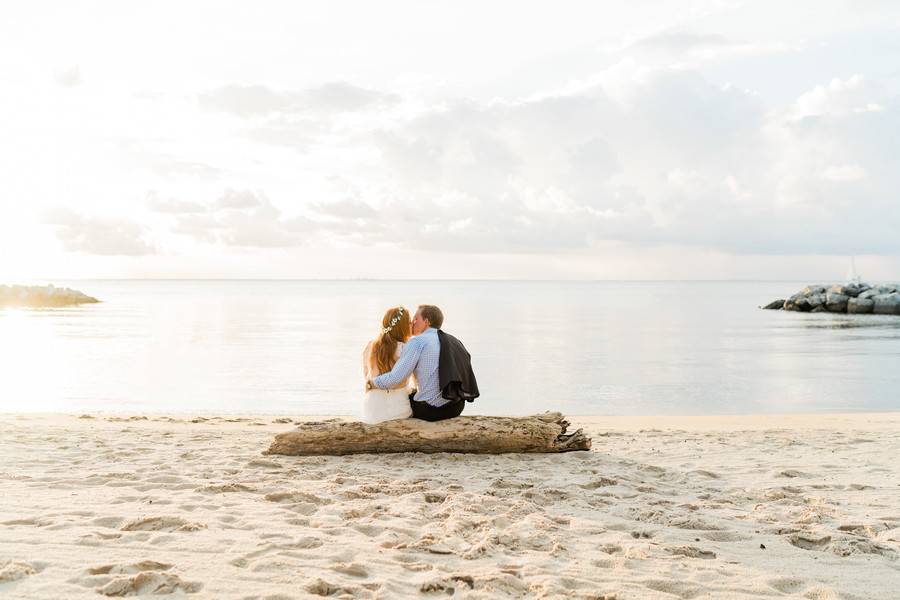 At Well With My Soul   Romantic Beach Engagement