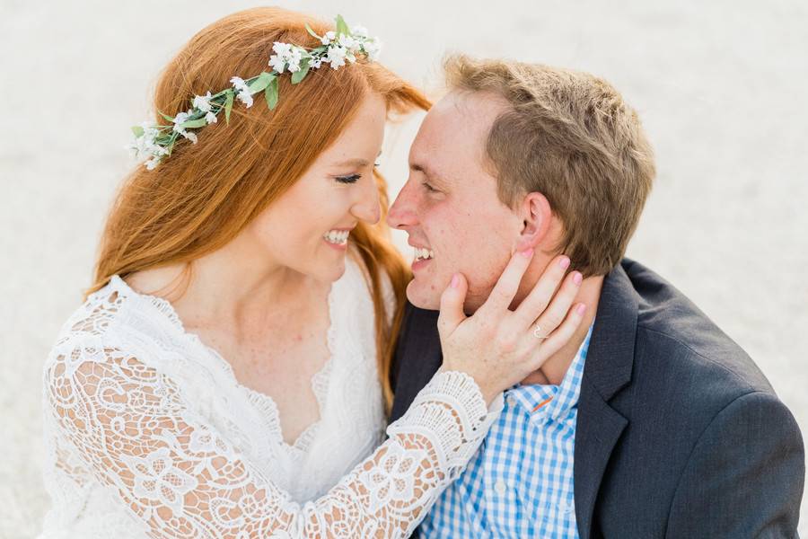 At Well With My Soul   Romantic Beach Engagement