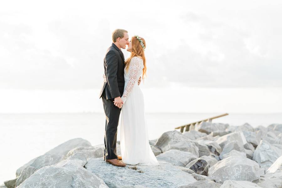 At Well With My Soul   Romantic Beach Engagement