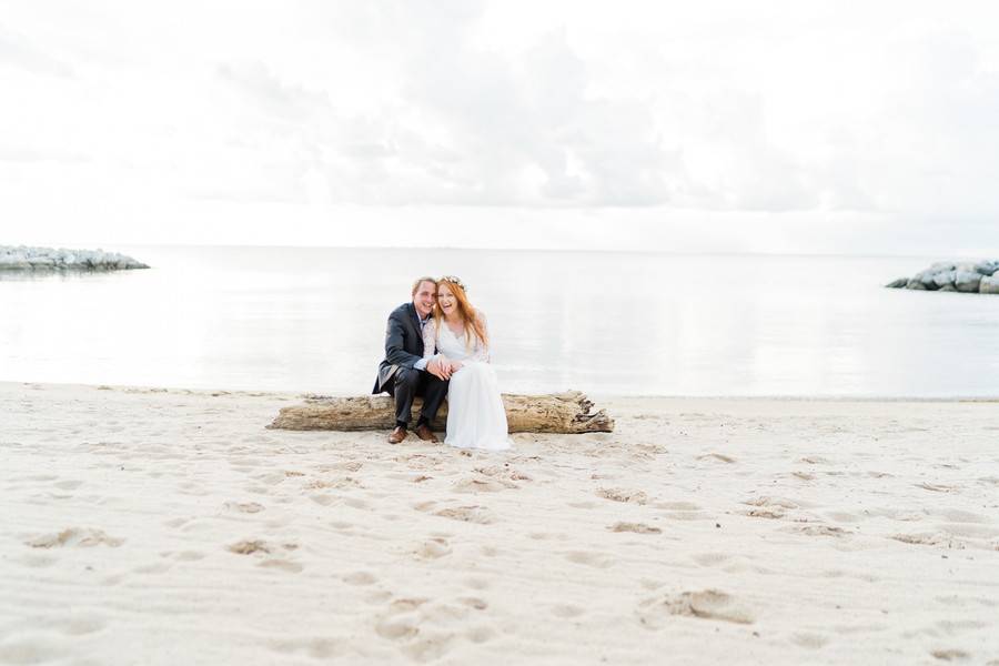 At Well With My Soul   Romantic Beach Engagement