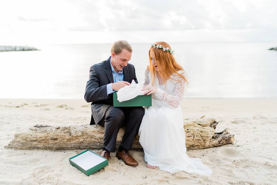 At Well With My Soul   Romantic Beach Engagement