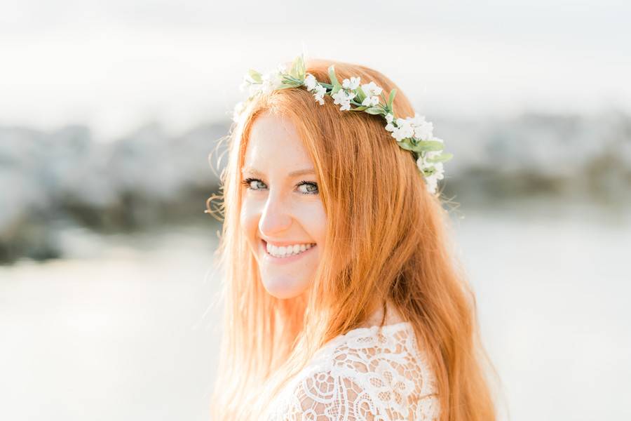 At Well With My Soul   Romantic Beach Engagement