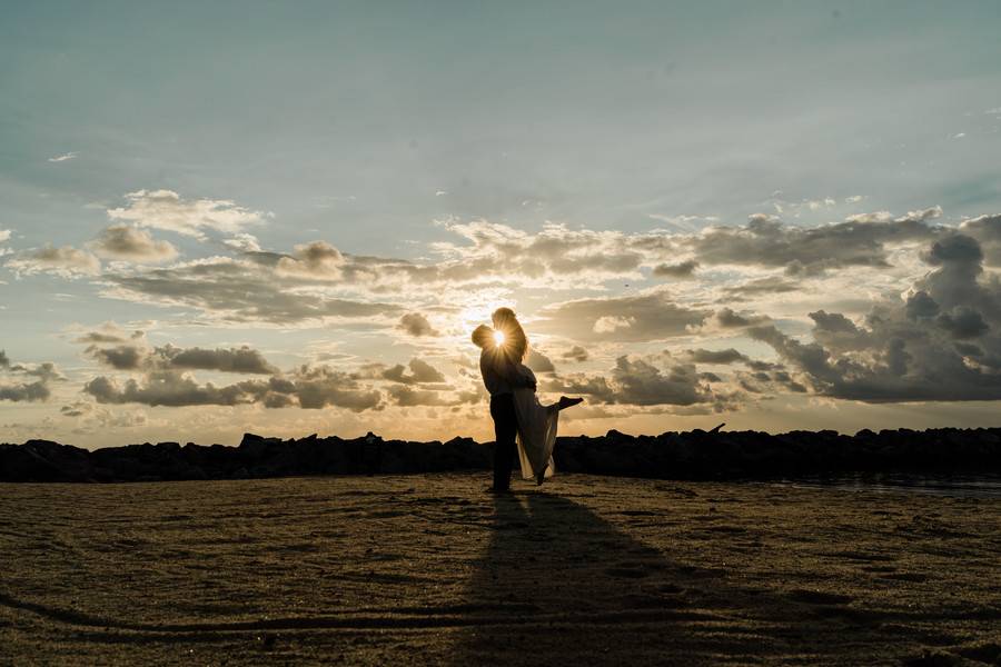 At Well With My Soul   Romantic Beach Engagement