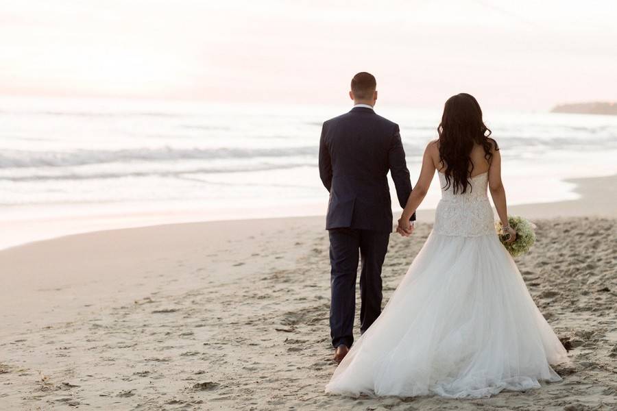 Elegant Ocean View Resort Wedding