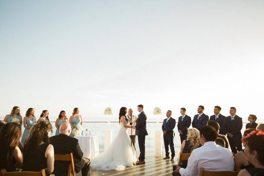 Elegant Ocean View Resort Wedding