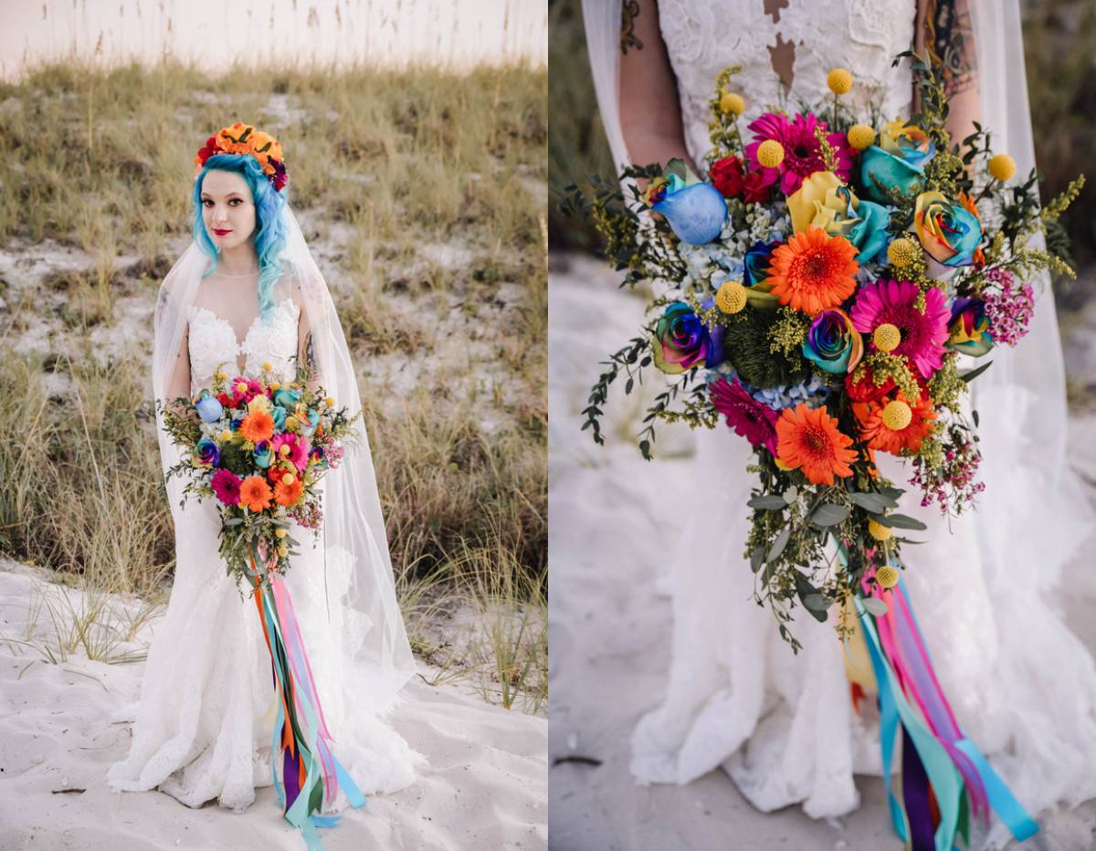 Unique Day of the Dead Wedding