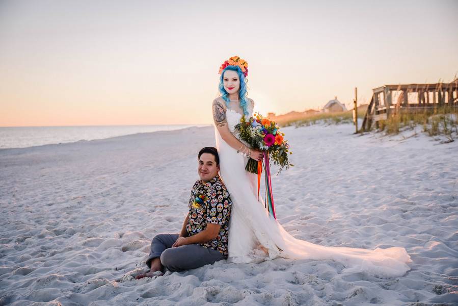 Unique Day of the Dead Wedding