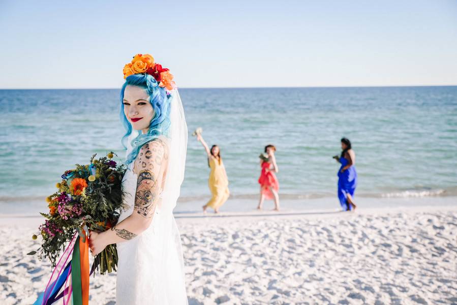 Unique Day of the Dead Wedding