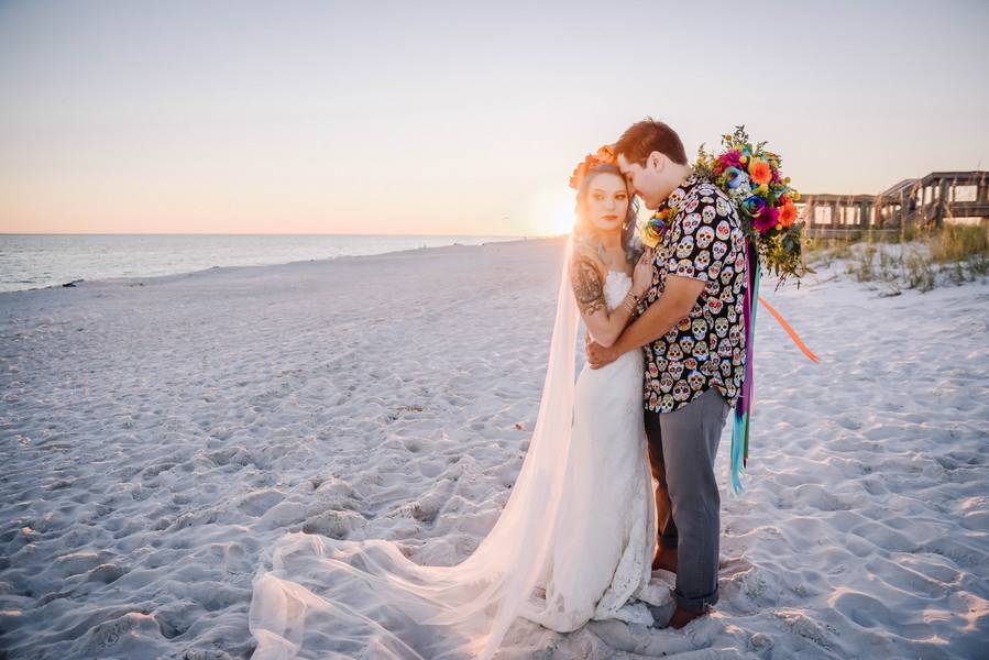 Unique Day of the Dead Wedding